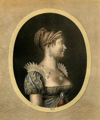 Marie Louise, Herzogin von Parma, um 1810, 1921 von Jean Francois Ribault