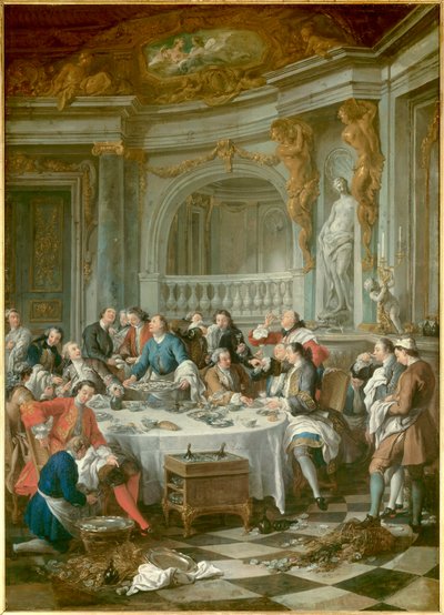 Austernfrühstück von Jean François de Troy