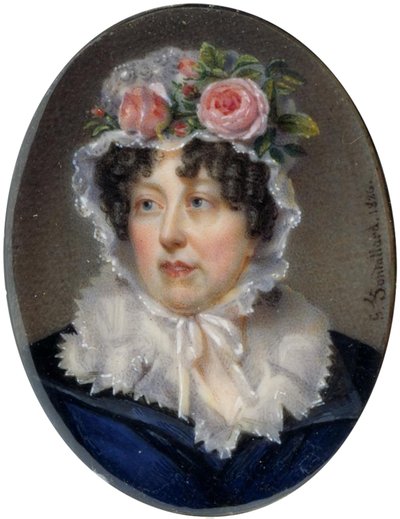 Armband mit Porträt von Lady Susan Murray von Jean François Gérard Fontallard