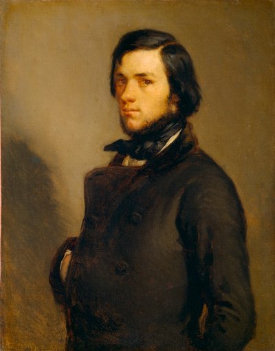 Porträt eines Mannes von Jean-Francois Millet