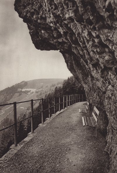 Blick auf Rigi Kaltbad von Jean Gaberell