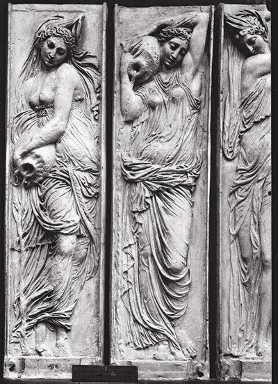 Reliefs vom Brunnen der Unschuldigen (Detail) von Jean Goujon