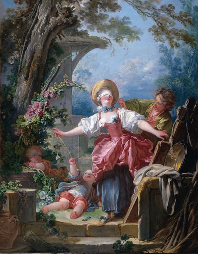 Blindekuh von Jean-Honore Fragonard