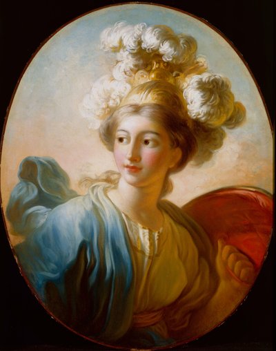 Die Göttin Minerva von Jean Honore Fragonard
