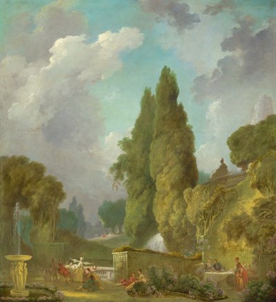 Blinde Kuh von Jean Honore Fragonard