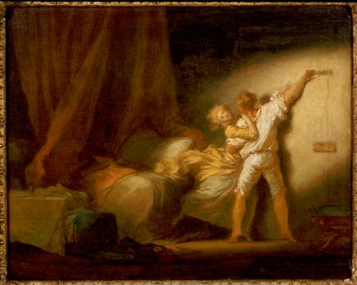 Modello-Version von "Der Riegel" von Jean Honore Fragonard