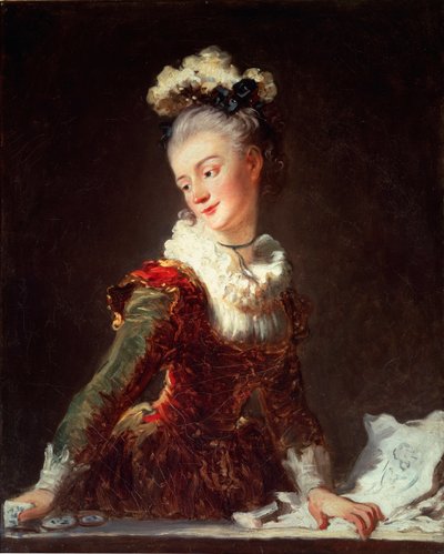 Porträt von Marie Madeleine Guimard, erste Tänzerin der Oper, ca. 1769 von Jean Honore Fragonard