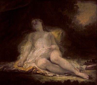 Schlafende Bacchantin von Jean Honore Fragonard