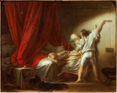 Die romantische Szene von Jean Honore Fragonard