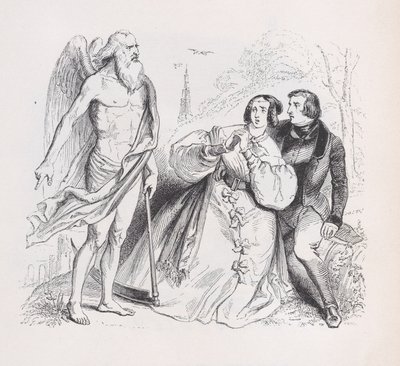 Zeit aus den gesammelten Werken von Béranger, 1836 von Jean Ignace Isidore Gérard
