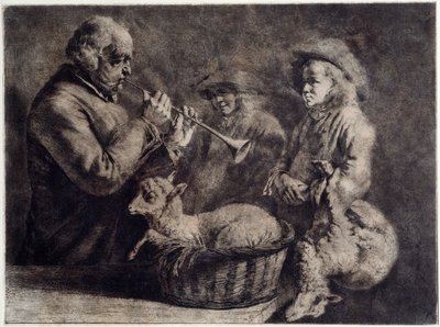 Der Oboist von Jean Jacques Boissieu de