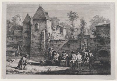 Das alte Tor von Vaise, Lyon, 1803 von Jean Jacques de Boissieu