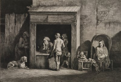 Der öffentliche Schreiber von Jean Jacques de Boissieu