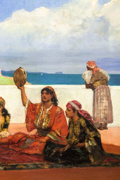 Der Schalttanz (Detail) von Jean Joseph Benjamin Constant