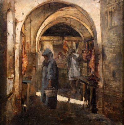Die Metzgerei von Jean Joseph Benjamin Constant