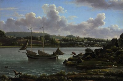 Die Abreise zur Jagd von Jean Joseph Xavier Bidauld