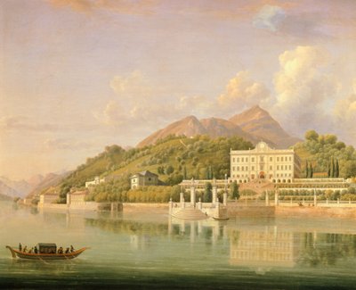 Blick auf die Villa Sommariva von Jean Joseph Xavier Bidauld
