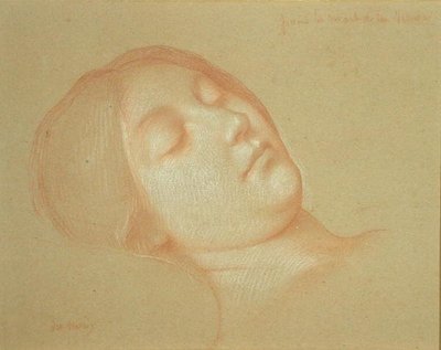 Studie für den Tod der Jungfrau von Jean Jules Antoine Lecomte du Nouy