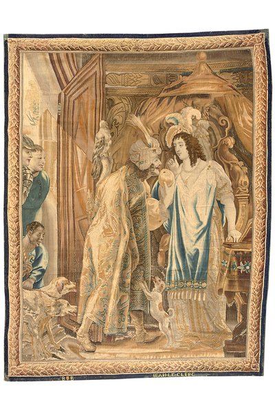 Brüsseler Wandteppich aus einem Satz von sechs, ca. 1650 von Jean Le and Eggermans Daniel II Clerc