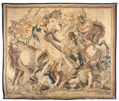 Brüsseler Wandteppich aus einem Satz von sechs, ca. 1650 von Jean Le and Eggermans Daniel II Clerc