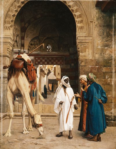Ein Streit unter Arabern von Jean Leon Gerome