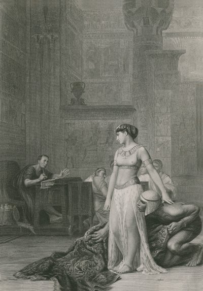 Kleopatra und Cäsar von Jean Leon Gerome