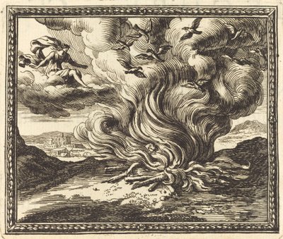 Scheiterhaufen von Memnon von Jean Lepautre