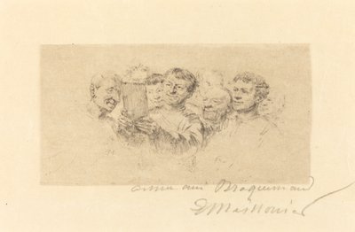 Die Liebhaber von Jean Louis Ernest Meissonier