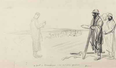 An der Front von Champagne - Die letzten Gebete von Jean Louis Forain