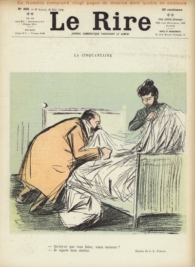 Illustration für Le Rire von Jean Louis Forain