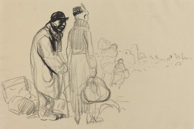 Die Rückkehr, ca. 1914-1919 von Jean Louis Forain