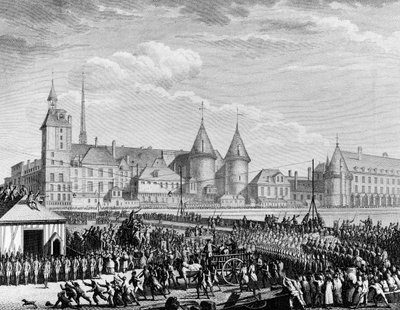 Französische Revolution: Die Brüder Agasse wurden am 8. Februar gefoltert von Jean Louis II (after) Prieur