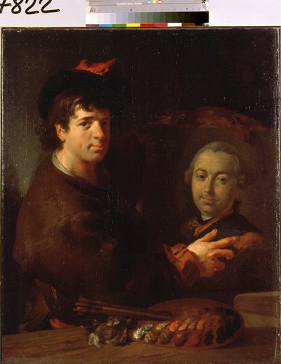 Selbstporträt von Jean Louis de Velly