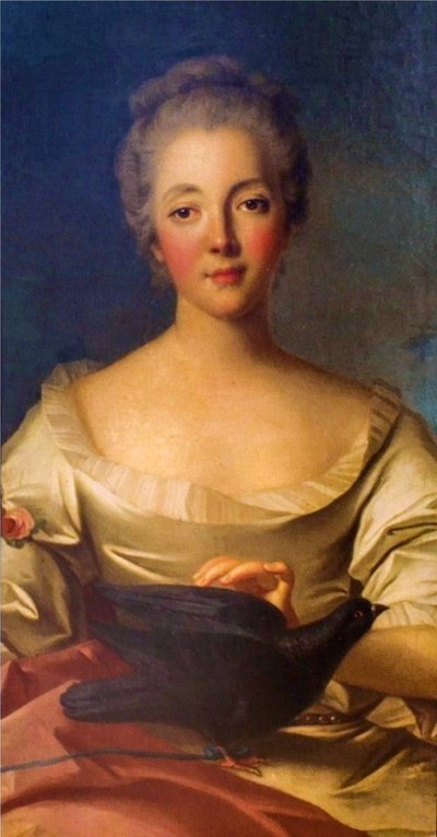 Porträt von Madame Louise Dupin (1706-1799) von Jean-Marc Nattier
