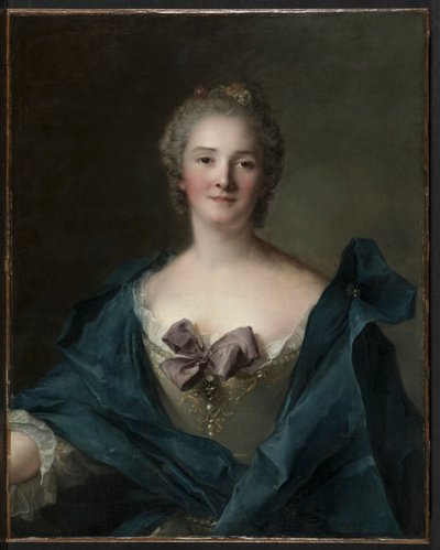 Porträt einer Frau, ca. 1748 von Jean Marc Nattier