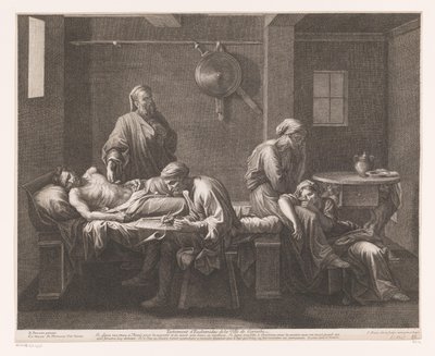 Testament von Eudamidas von Jean Pesne