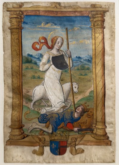 Demut und Stolz. Les rondeaux des vertus, nach 1515 von Jean Pichore