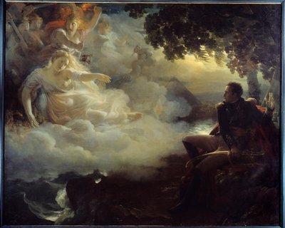 Allegorie des Zustands Frankreichs vor der Rückkehr Napoleons Bonaparte aus dem Ägyptenfeldzug (1798-1801) von Jean Pierre Franque