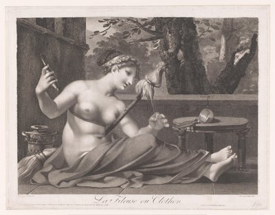 Schicksalsgöttin Clotho von Jean Prud