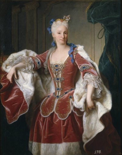 Porträt von Elisabeth Farnese, Königin von Spanien, 1723 von Jean Ranc