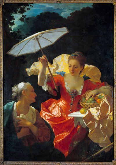Vertumne und Pomone von Jean Ranc