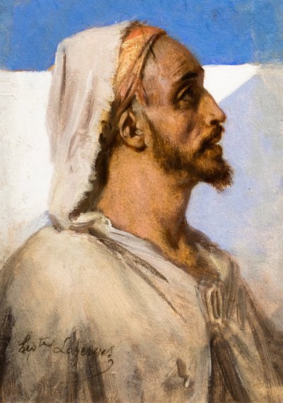 Porträt eines Arabers von Jean Raymond Hippolyte Lazerges