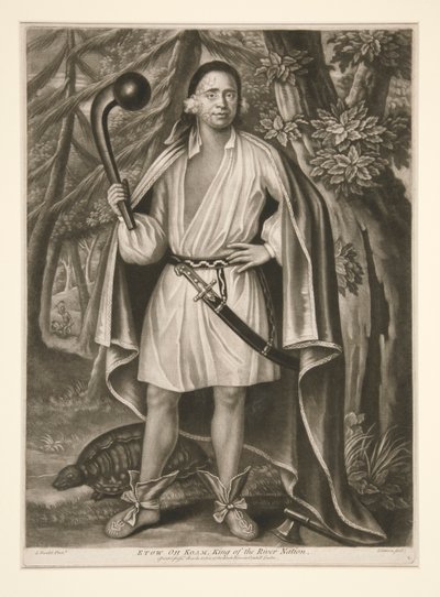 Etow Oh Koam, König der Flussnation von Jean Simon