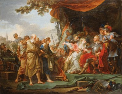 Les Bourgeois de Calais von Jean Simon Berthelemy