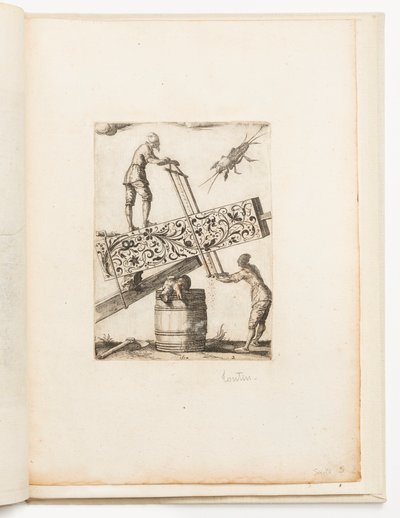Tafel 2, aus Si quid melius videris (Eine Suite von Schwarzarbeit-Designs) von Jean Toutin