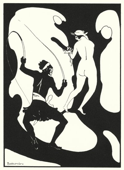 Die Liebesbücher von Ovid: Ein Rücken mit Striemen von Jean de Bosschere