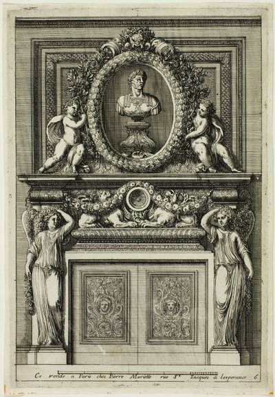 Schornsteine im italienischen Stil von Jean le Pautre