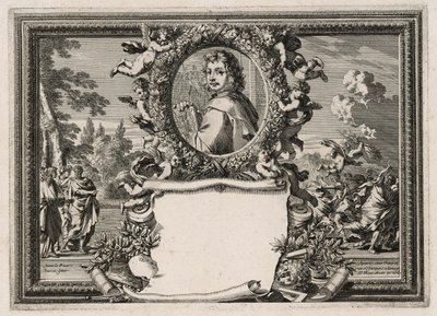 Selbstporträt von Jean le Pautre