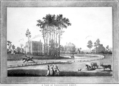 Ein Blick auf Paddington Green, 1782-3 von Jefferyes Hammett O