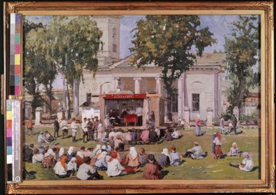 Tag der Kooperation im Dorf von Jefim Michailowitsch Tschepzow